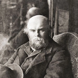 Paul-Marie Verlaine, 1844 -1896. French poet. After a contemporary print