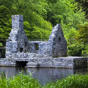 Ruins of The Monkss Fishing House, Cong Abbey, Cong, County Mayo, Ireland