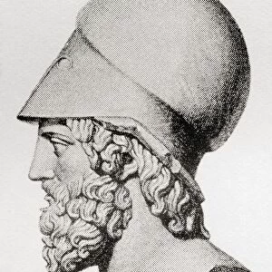 Themistocles C. 524 To 459 Bc. Athenian Politician And General. From The Book Harmsworth History Of The World Published 1908