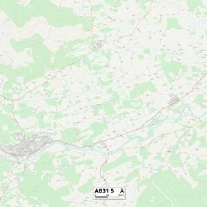 Aberdeenshire AB31 5 Map