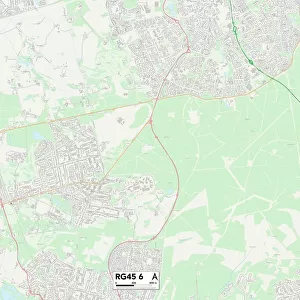 Bracknell Forest RG45 6 Map