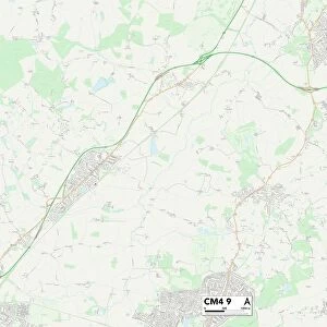 Brentwood CM4 9 Map