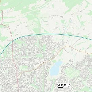 Cardiff CF14 0 Map