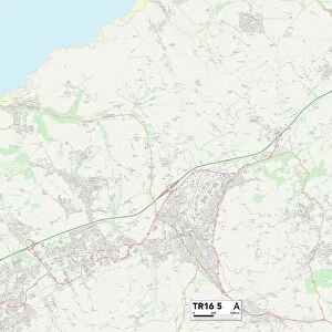 Cornwall TR16 5 Map