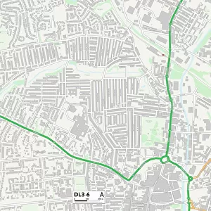 Darlington DL3 6 Map