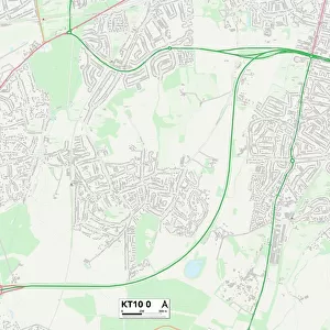 Elmbridge KT10 0 Map
