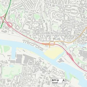 Glasgow G11 6 Map