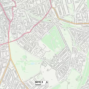 Lewisham SE15 3 Map