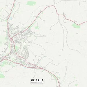 Rossendale OL13 9 Map
