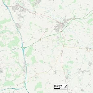 Selby LS24 9 Map