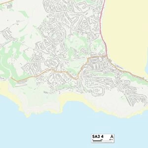 Swansea SA3 4 Map