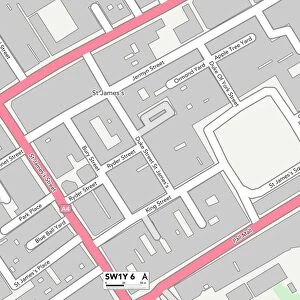 Westminster SW1Y 6 Map