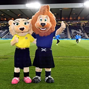 Roary the Lion and Bonnie's Thrilling Encounter: Scotland vs Israel (3-2) - UEFA Nations League 2018 at Hampden Park, Glasgow