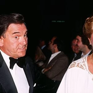 Bob Monkhouse and wife at the Bob Hope ball
