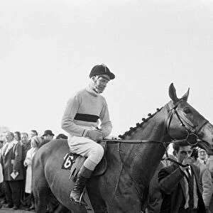 Cheltenham Gold Cup 1965. Arkle wridden by Pat Taaffe seen after winning the race