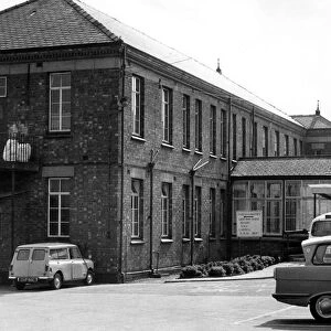 Exterior view of Gulson Road Hospital, Coventry. 9th September 1967