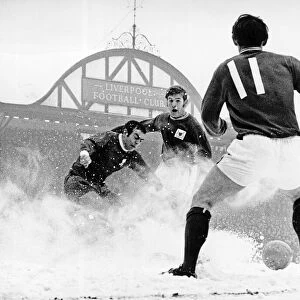 Liverpool v Nottingham Forest. 15th February 1969. Ian St