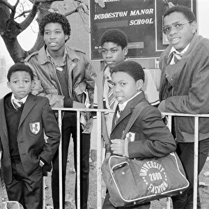 Musical Youth, British Jamaican pop / reggae group, return to school