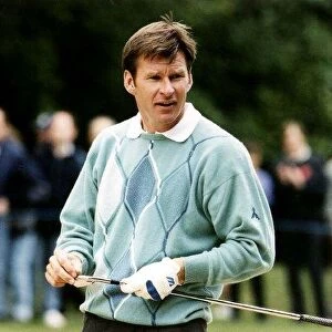 Nick Faldo Golfer Golf circa 1995