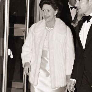 Princess Margaret - December 1984 at the premiere of the film