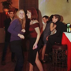 Revellers enjoy a dance in Po Na Na bar in Leeds