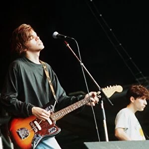 Ride on stage at Reading Festival 1990