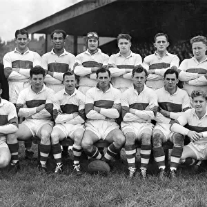 Rugby League Workington Town Rugby league team pose for a group photograph