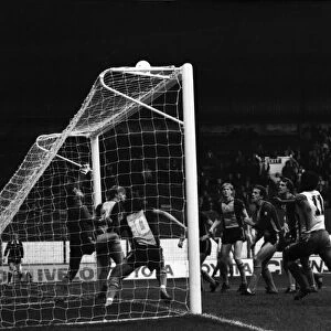 Stoke. v. Southampton. October 1984 MF18-03-040 The final score was a three one