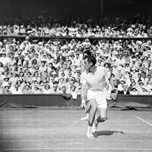 Tennis Wimbledon Mens Doubles Final. 1949 Mrs Todd