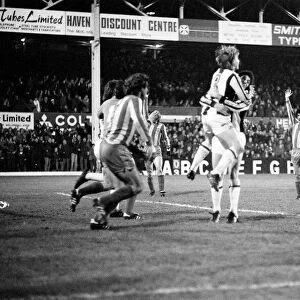 UEFA Cup Third Round Second Leg match at the Hawthorns. West Bromwich Albion 2 v