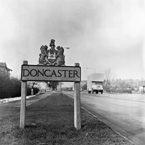 Welcome to Doncaster, South Yorkshire. 5th April 1962