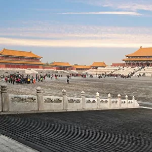 Beijing ancient royal palaces of the Forbidden City in Beijing, China