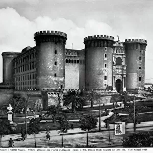 The Castel Nuovo (also known as Maschio Angioino, or Angevin Keep) in Naples
