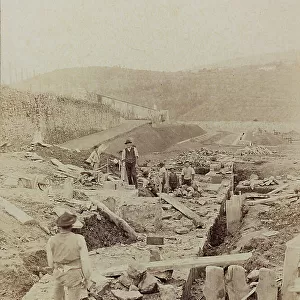 Expansion of the cemetery of Trespiano, October 1893, III square