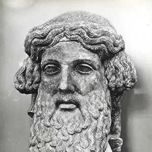 Herma representing Dionysus, preserved in the National Museum of Rome, Rome