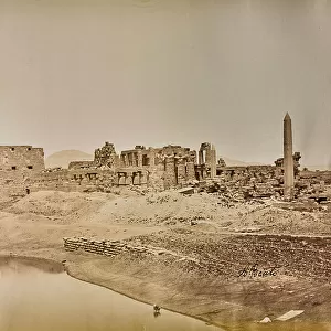 Karnak, View of the Sacred Lake