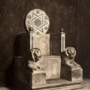 Marble Bishop's Throne, Anagni Cathedral