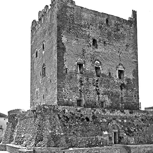 Norman castle at Adrano, near Catania