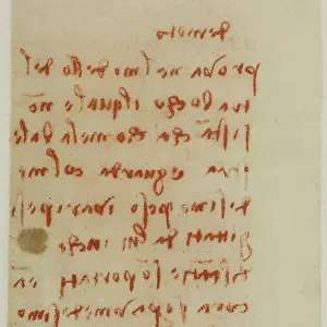 Reflections on the characteristic of some different war instruments, writings from the Codex Forster II, c.8r, by Leonardo da Vinci, housed in the Victoria and Albert Museum, London