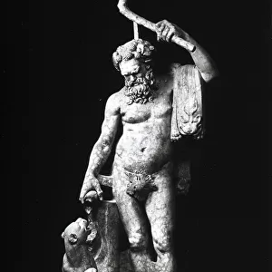 Silenus with a panther, in the Vatican Museums, Vatican City