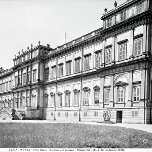 View of the Villa Reale in Monza, Brianza