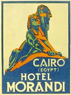 Advertisement for Hotel Morandi, Cairo, Egypt