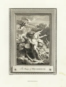 Underworld Prints: The Abduction of Proserpine by Pluto - The Rape of Proserpine by the god of the underworld