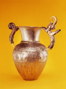 Grooved Prints: Amphora (silver)