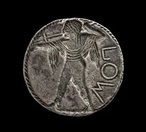 Ancient Greek incuse silver coin from Posidonia, AD 510-30 (silver) Ancient Greek incuse silver coin from Posidonia, AD 510-30 (silver)