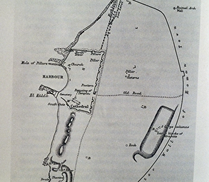 Planning Prints: Ancient map of Caesarea