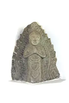 Images Dated 20th March 2023: Angular decorative object, Danang province, 13th century AD (sandstone)