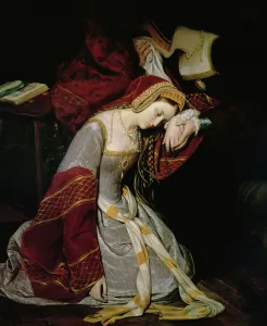 Anne Boleyn (1507-36) in the Tower, detail, 1835 (oil on canvas) Anne Boleyn (1507-36) in the Tower, detail, 1835 (oil on canvas)