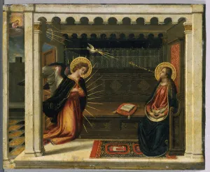 Announcing Prints: The Annunciation (tempera on copper)