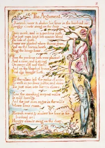 The Argument, illustration and text from The Marriage of Heaven and Hell, c The Argument, illustration and text from The Marriage of Heaven and Hell, c